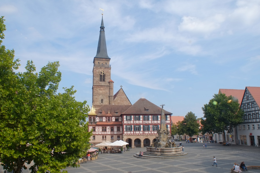 Schwabach Knigsplatz (Marktplatz)